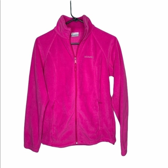 Columbia Jackets & Blazers - Columbia Womens Fleece Jacket Size Small Pink